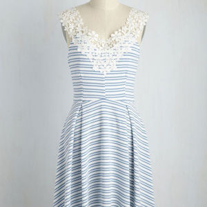 Modcloth Lighthouse Party Hostess Dress sz…